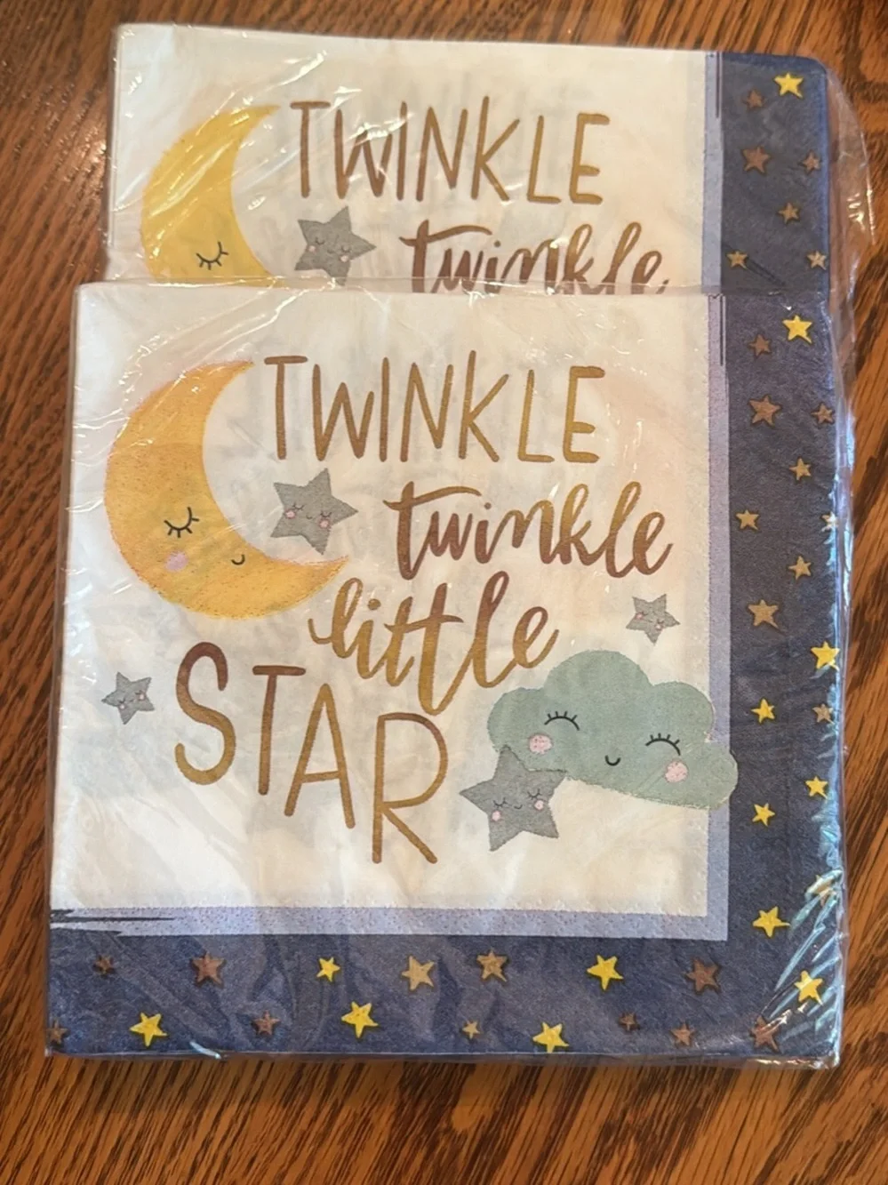 Amscan Blue and Yellow Twinkle Little Star Party Balloons - 15 Pack
